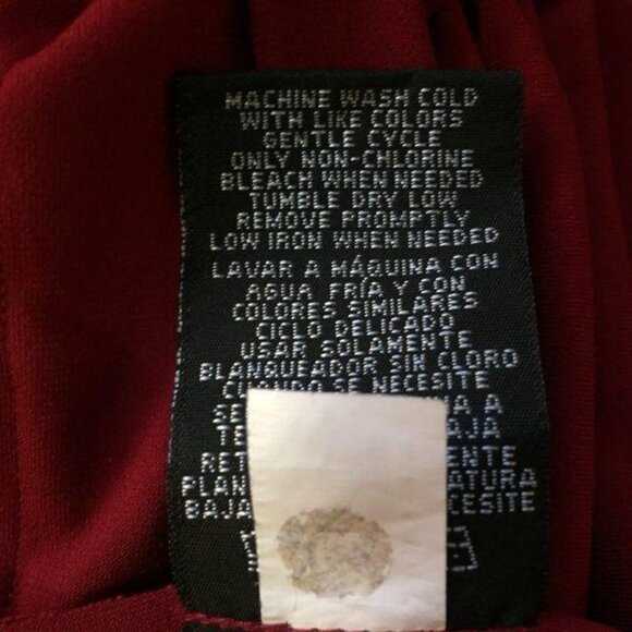 Norma Kamali Dress Womens S Used Red Stretch Excellent Used Condition - Picture 9 of 15